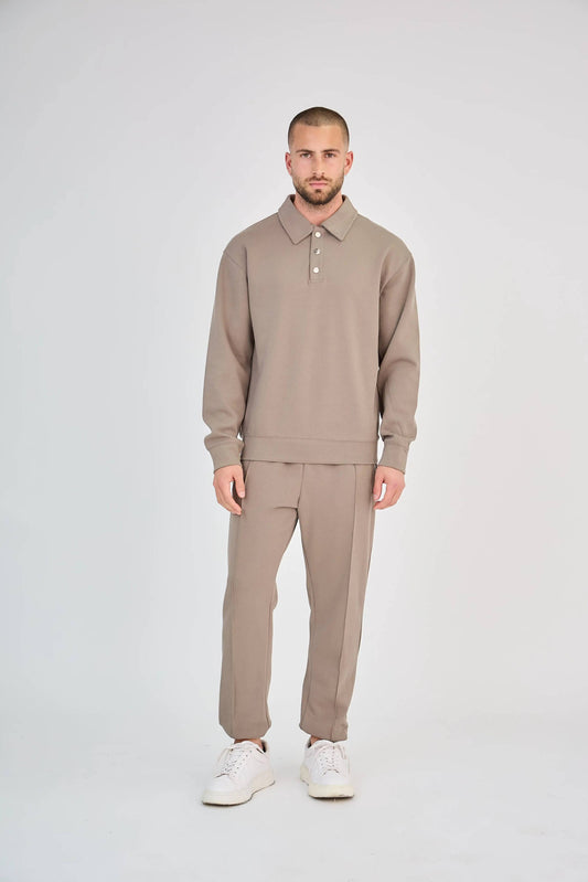 Ensemble Polo Chic Taupe