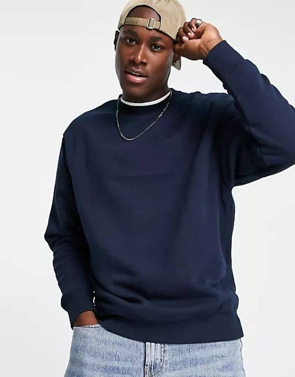 Sweat-shirt unis avec poche